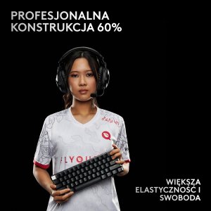 Klawiatura Logitech Pro X 60 Lightspeed GX Brown (920-011911) + G733 Lightspeed Czarne (981-000864) 7