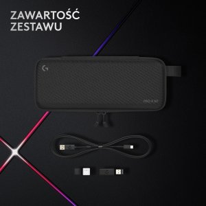 Klawiatura Logitech Pro X 60 Lightspeed GX Brown (920-011911) + G733 Lightspeed Czarne (981-000864) 10