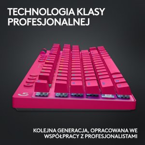 Klawiatura Logitech PRO X TKL Lightspeed GX Brown (920-012159) + G733 Lightspeed Czarne (981-000864) 3