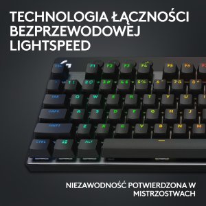 Klawiatura Logitech PRO X TKL Lightspeed GX Brown (920-012136) + G733 Lightspeed Czarne (981-000864) 4