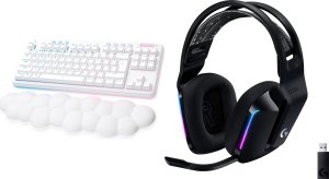 Klawiatura Logitech G715 Linear  (920-010692) + G733 Lightspeed Czarne (981-000864) 1