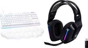 Klawiatura Logitech G713 Tactile  (920-010422) + G733 Lightspeed Czarne (981-000864) 1