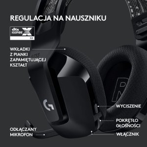 Klawiatura Logitech G713 Tactile (920-010422) + G733 Lightspeed Czarne (981-000864) 17