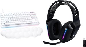 Klawiatura Logitech G713 Linear (920-010678) + G733 Lightspeed Czarne (981-000864) 1