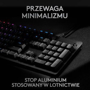 Klawiatura Logitech G512 GX Linear (920-009370) + G733 Lightspeed Czarne (981-000864) 8