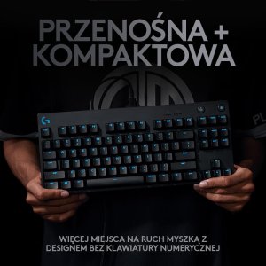 Klawiatura Logitech G PRO GX Blue (920-009392) + G733 Lightspeed Czarne (981-000864) 6