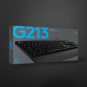 Klawiatura Logitech G213 Prodigy (920-008093) + G733 Lightspeed Czarne (981-000864) 8