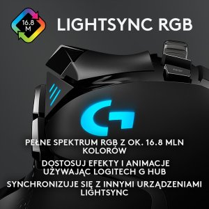 Podkładka Logitech G840 XL (943-000778) + G502 Hero (910-005470) 9