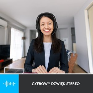 Kamera internetowa Logitech Brio 500 Rose (960-001421) + H390 (981-000406) 14