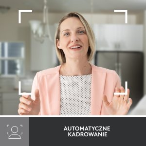 Kamera internetowa Logitech Brio 500 Rose (960-001421) + H390 (981-000406) 8