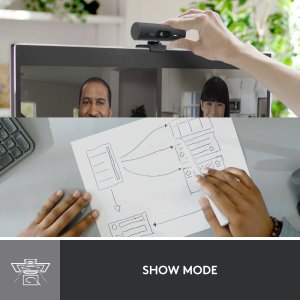 Kamera internetowa Logitech Brio 500 Graphite (960-001422) + H390 (981-000406) 10