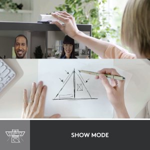 Kamera internetowa Logitech Brio 500 Off White (960-001428) + H390 (981-000406) 10