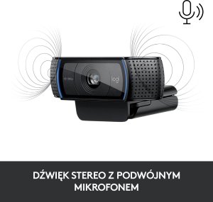 Kamera internetowa Logitech C920S Pro (960-001252) + H390 (981-000406) 11