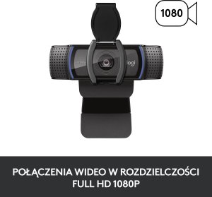 Kamera internetowa Logitech C920S Pro (960-001252) + H390 (981-000406) 8