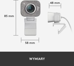 Kamera internetowa Logitech StreamCam (960-001297) + H390 (981-000406) 11