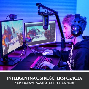 Kamera internetowa Logitech StreamCam (960-001281) + H390 (981-000406) 7