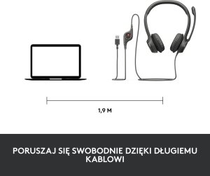 Kamera internetowa Logitech Brio 4K Stream (960-001194) + H390 (981-000406) 19