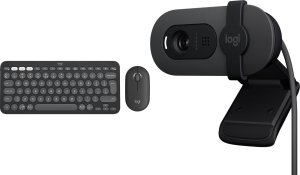 Klawiatura + mysz Logitech Pebble 2 Combo dla Mac (920-012244) + Brio 100 (960-001585) 1