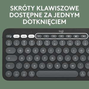 Klawiatura + mysz Logitech Pebble 2 Combo dla Mac (920-012244) + Brio 100 (960-001585) 11