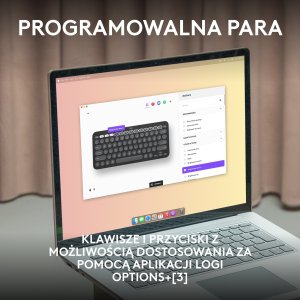 Klawiatura + mysz Logitech Pebble 2 Combo dla Mac (920-012244) + Brio 100 (960-001585) 10