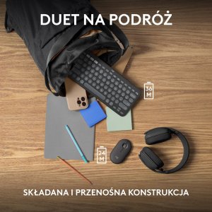 Klawiatura + mysz Logitech Pebble 2 Combo (920-012239) + Brio 100 (960-001585) 10