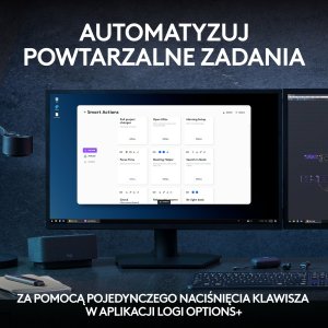 Klawiatura + mysz Logitech MX Keys S Combo Graphite (920-011614) + Brio 100 (960-001585) 30