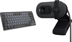 Klawiatura Logitech MX Mechanical Mini for Mac (920-010837) + Brio 100 (960-001585) 25