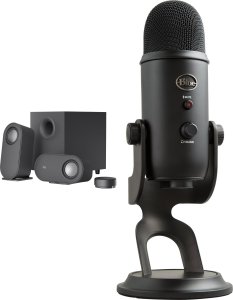 Głośniki komputerowe Logitech Z407 (980-001348) + Yeti USB Blackout (988-000229) 41