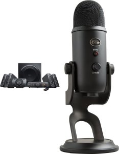 Głośniki komputerowe Logitech Z906 (980-000468) + Yeti USB Blackout (988-000229) 20