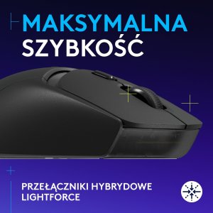 Mysz Logitech G309 Lightspeed (910-007199) + G Pro X Czarne (981-000818) 3