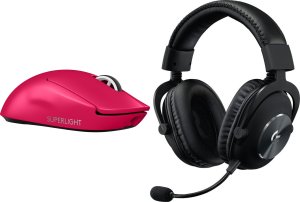 Mysz Logitech G PRO X SuperLight 2  (910-006797) + G Pro X Czarne (981-000818) 1