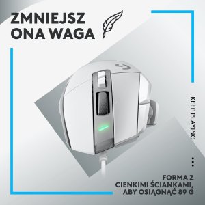 Mysz Logitech G502 X (910-006146) + G Pro X Czarne (981-000818) 7