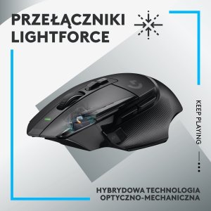 Mysz Logitech G502 X Lightspeed (910-006180) + G Pro X Czarne (981-000818) 3