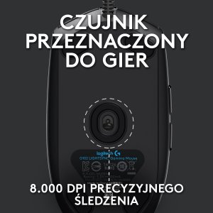 Mysz Logitech G203 Lightsync (910-005796) + G Pro X Czarne (981-000818) 10