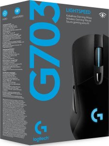Mysz Logitech G703 Lightspeed (910-005640) + G Pro X Czarne (981-000818) 3