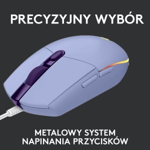 Mysz Logitech G102 Lightsync (910-005854) + G Pro X Czarne (981-000818) 12
