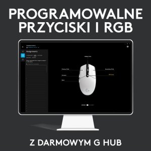 Mysz Logitech G102 Lightsync (910-005801) + G Pro X Czarne (981-000818) 6