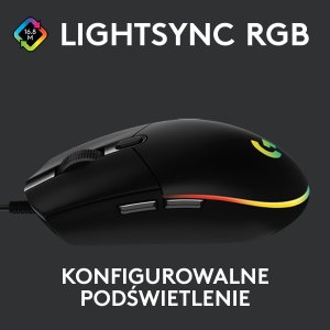 Mysz Logitech G102 Lightsync (910-005823) + G Pro X Czarne (981-000818) 2