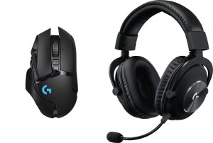 Mysz Logitech G502 Lightspeed  (910-005567) + G Pro X Czarne (981-000818) 1