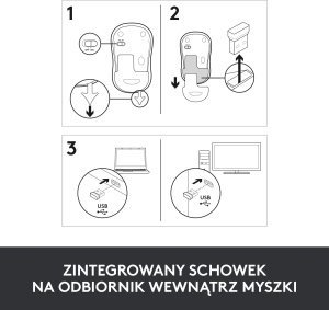 Mysz Logitech M185 Niebieska (910-002239) + Studio Series - GRAPHITE (956-000049) 4