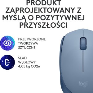 Mysz Logitech M171 niebieska (910-006866) + Studio Series - GRAPHITE (956-000049) 11