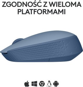 Mysz Logitech M171 niebieska (910-006866) + Studio Series - GRAPHITE (956-000049) 6