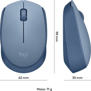 Mysz Logitech M171 niebieska (910-006866) + Studio Series - GRAPHITE (956-000049) 10