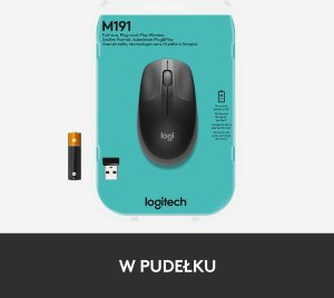 Mysz Logitech M190 (910-005905) + Studio Series - GRAPHITE (956-000049) 5