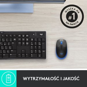 Mysz Logitech M190 Full-size (910-005907) + Studio Series - GRAPHITE (956-000049) 3