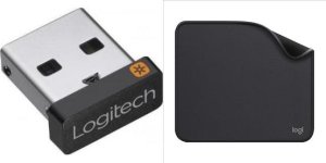 Adapter bluetooth Logitech Unifying USB  (910-005931) + Studio Series - GRAPHITE (956-000049) 1