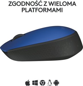 Mysz Logitech M171 niebieski (910-004640) + Studio Series - GRAPHITE (956-000049) 5