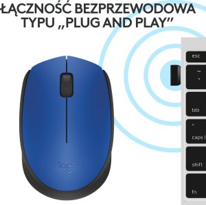 Mysz Logitech M171 niebieski (910-004640) + Studio Series - GRAPHITE (956-000049) 7