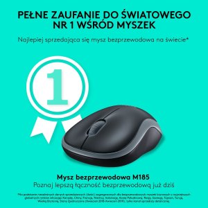 Mysz Logitech M185 Szara (910-002238) + Studio Series - GRAPHITE (956-000049) 10
