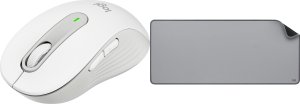 Mysz Logitech M650 Biało-szary (910-006255) + Studio Series - MID GREY (956-000052) 20